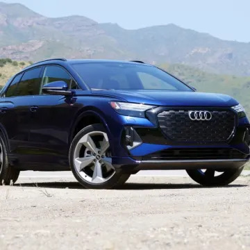 2024 Audi Q4 55 E-Tron First Drive: Big mid-year changes yield zesty EV