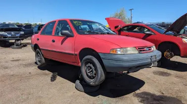 Junked 1995 Kia Sephia