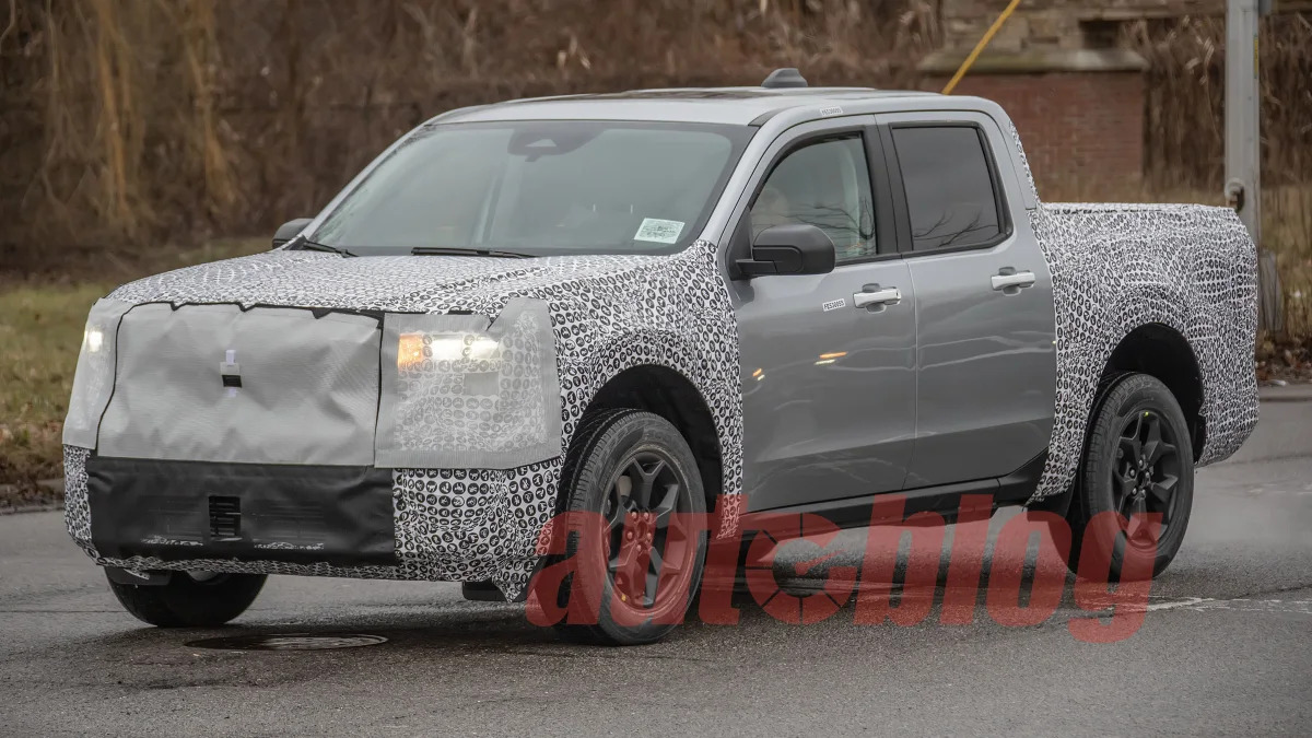 2025 Ford Maverick refresh spy photo